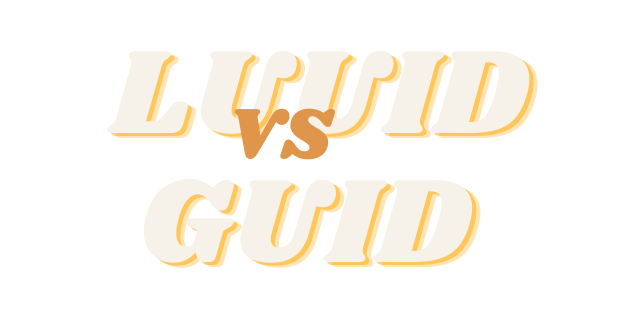 LUUID vs GUID